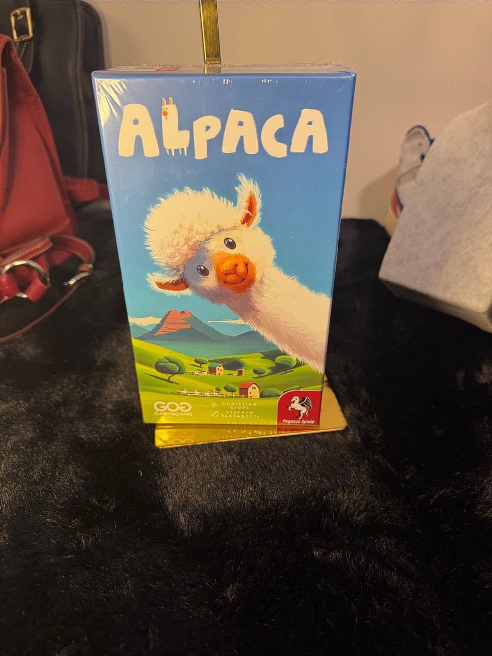 Alpaca Family Card Game - Blue Box by Pegasus Spiele